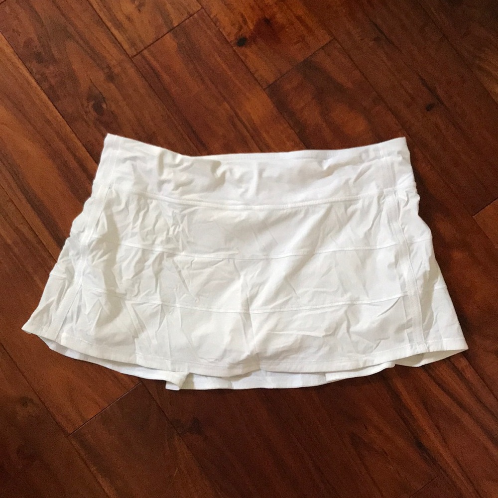 Lululemon White Skort Size 12